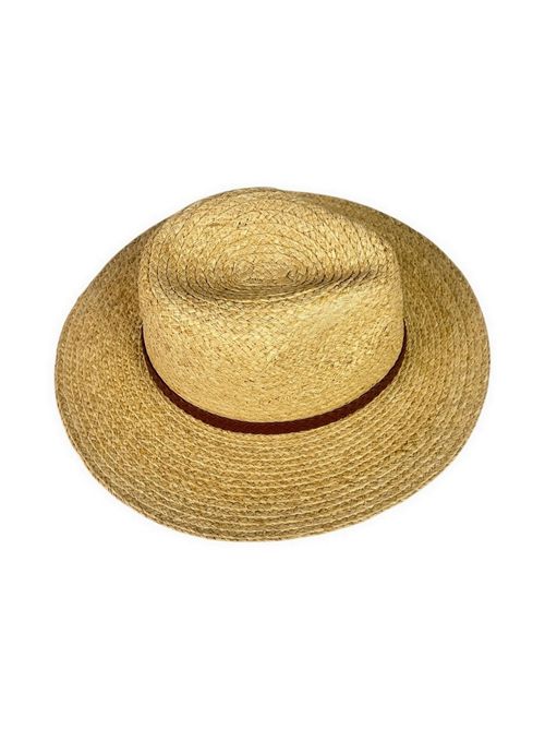 cappello donna in rafia con cintura Ralph Lauren | 454P14391001